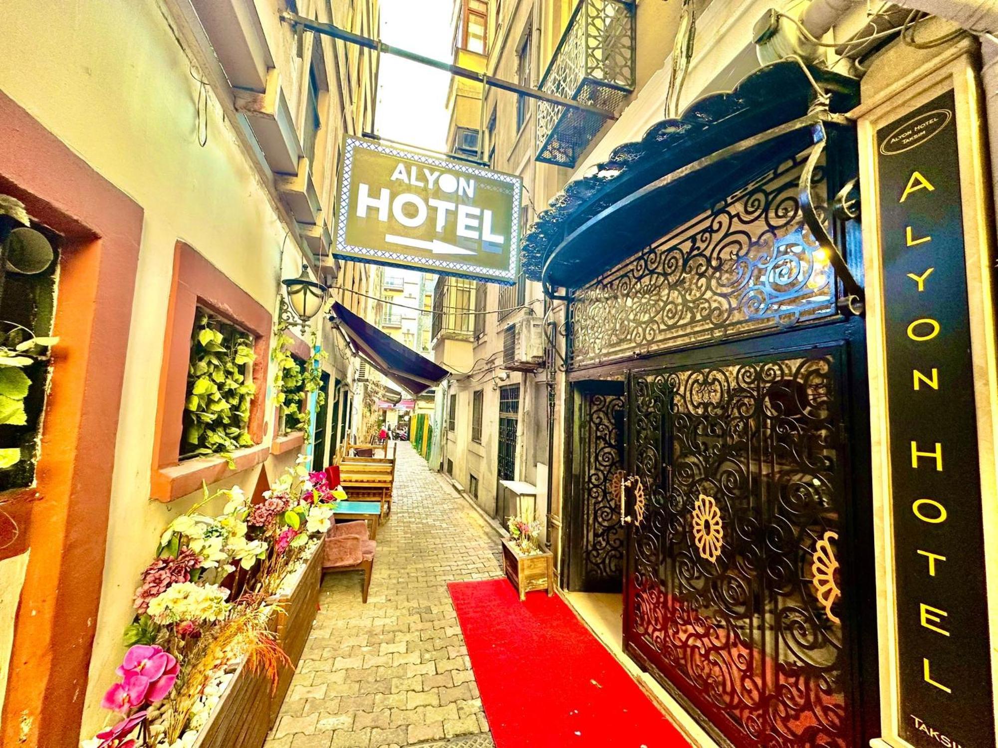 Alyon Hotel Taksim Istanbul Exteriör bild