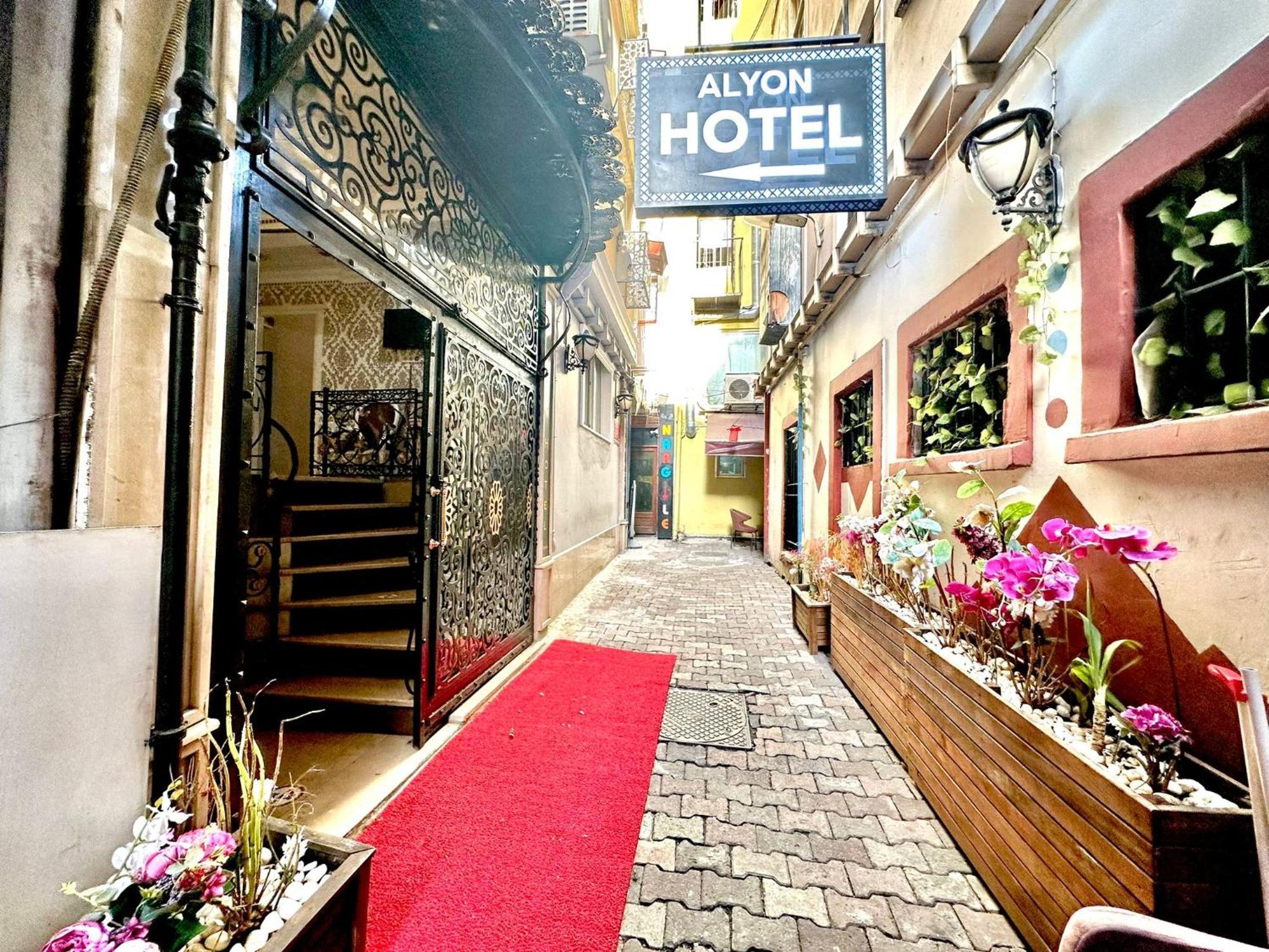 Alyon Hotel Taksim Istanbul Exteriör bild